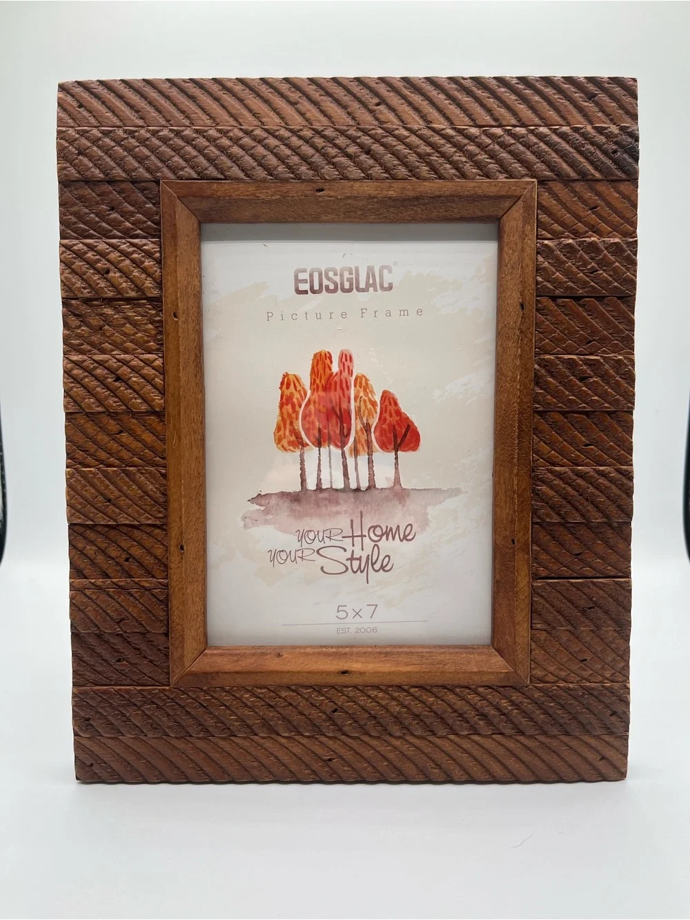 Eosglac 5 x 7  Wooden Picture Frame